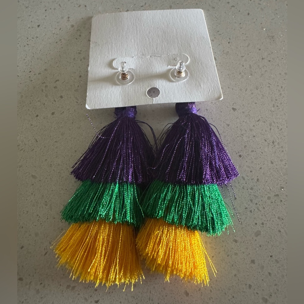 Colorful Tassel Earrings